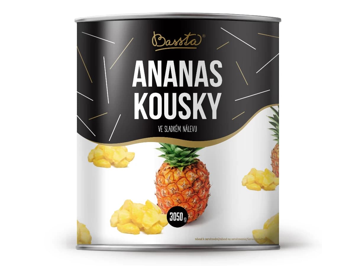 Ananas kousky kompot 3100ml