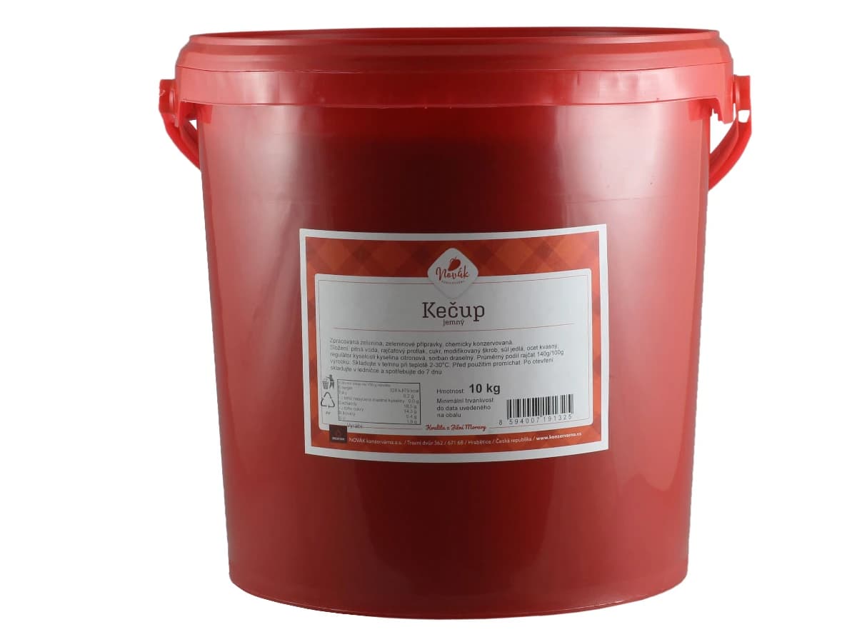 Kečup jemný 10kg