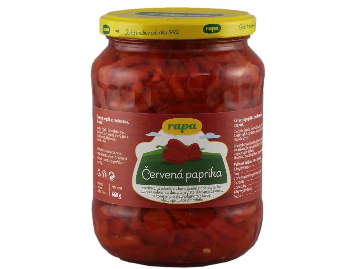 Paprika červená řezaná TO720 RAPA