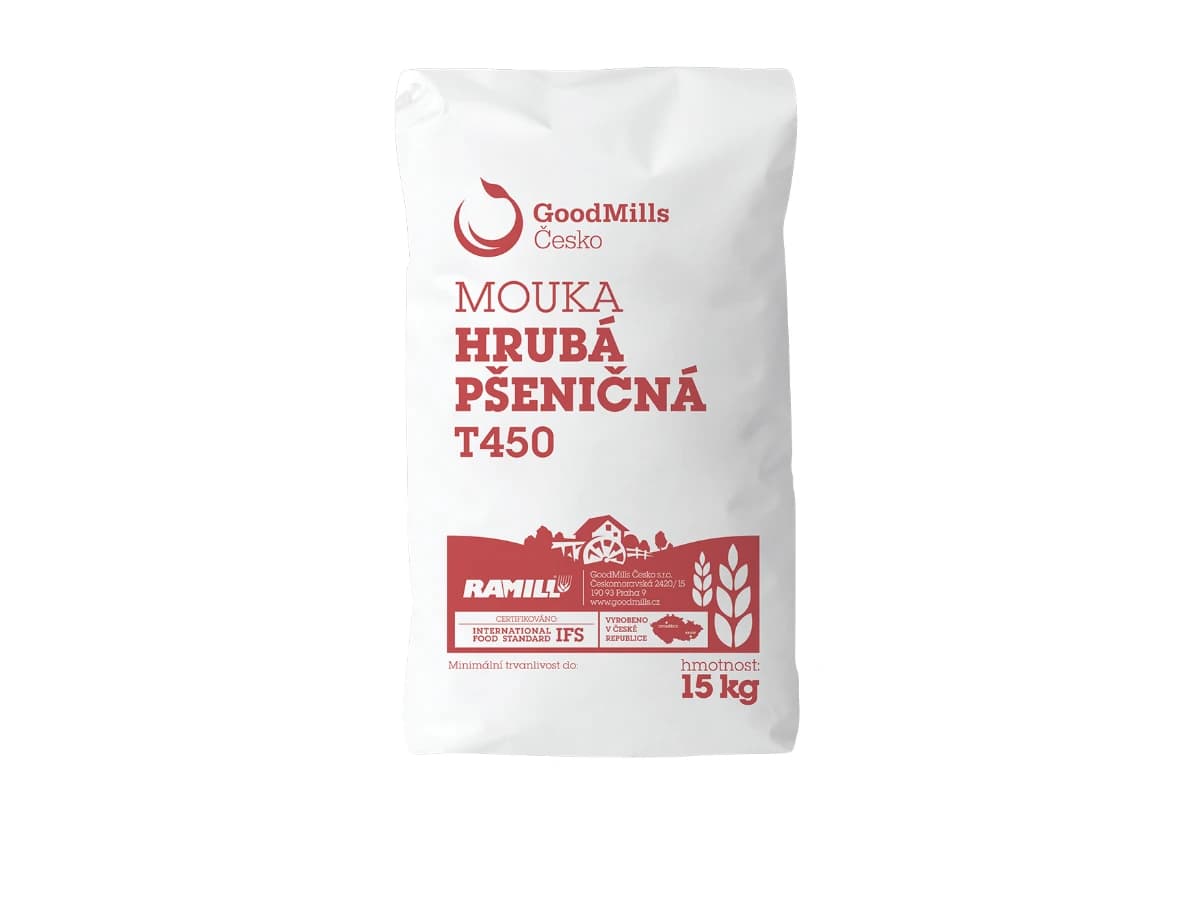 Pšeničná mouka hrubá 15kg
