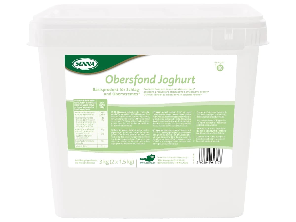 Senna  obersfond joghurt (ztužovač jogurt) 1,5kg