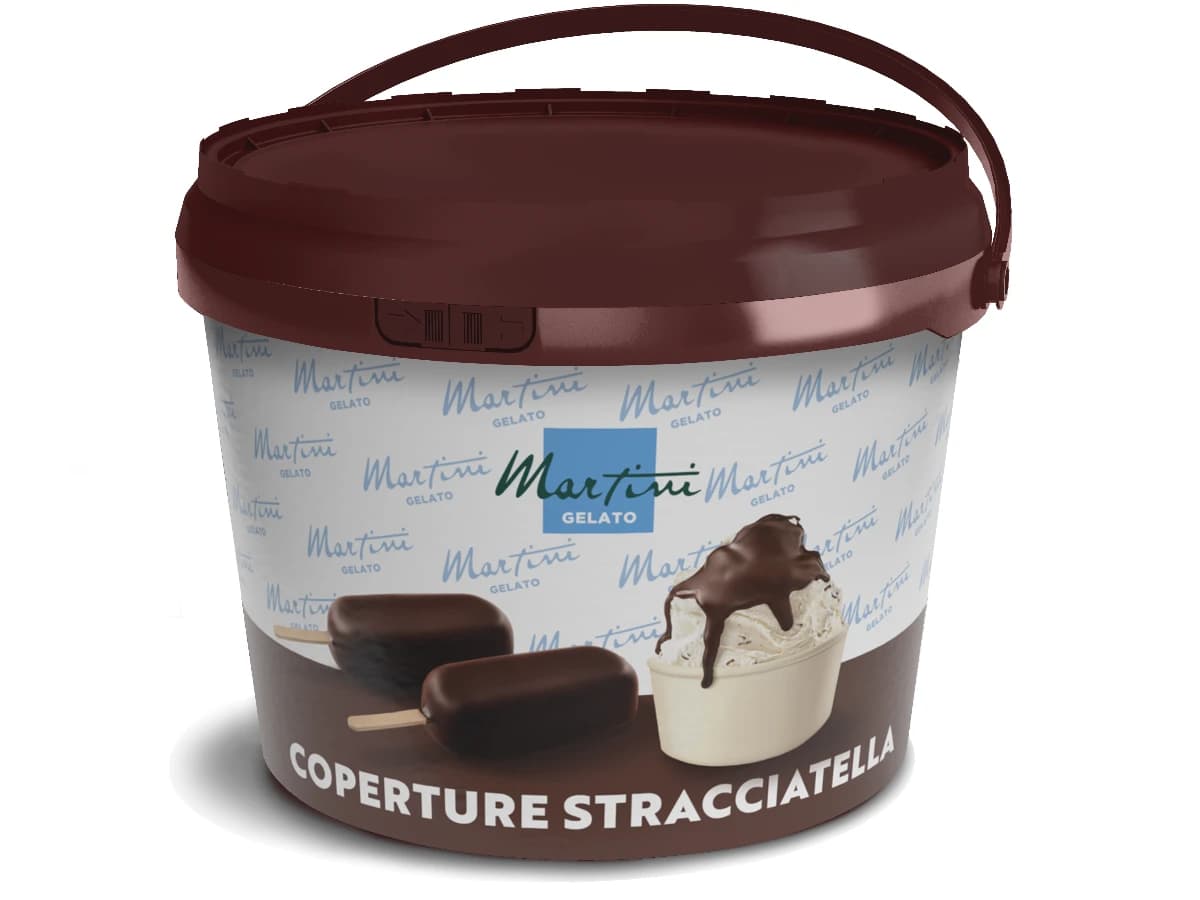 Master glazura Stracciatella dark poleva s hořkou příchutí 64% čokoláda 5kg