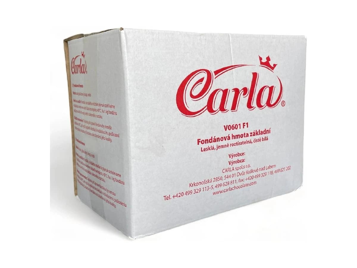 Fondánová hmota carla 15kg
