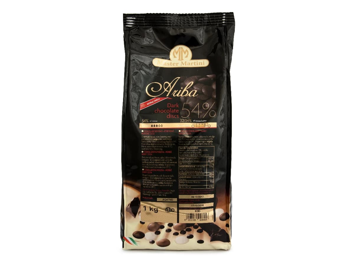 Ariba tmavá čokoláda 54% 1kg