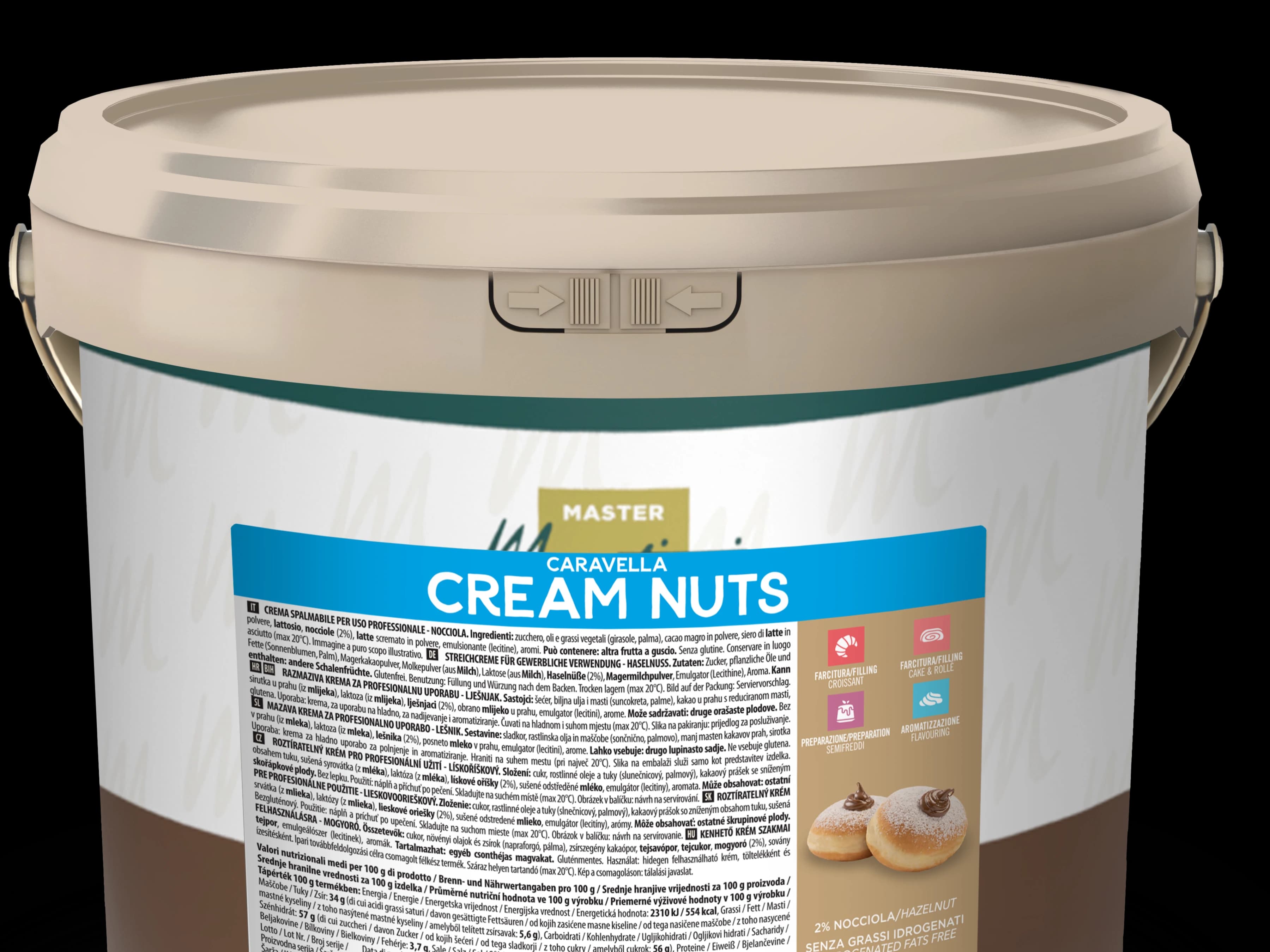 Caravella cream nuts 13kg