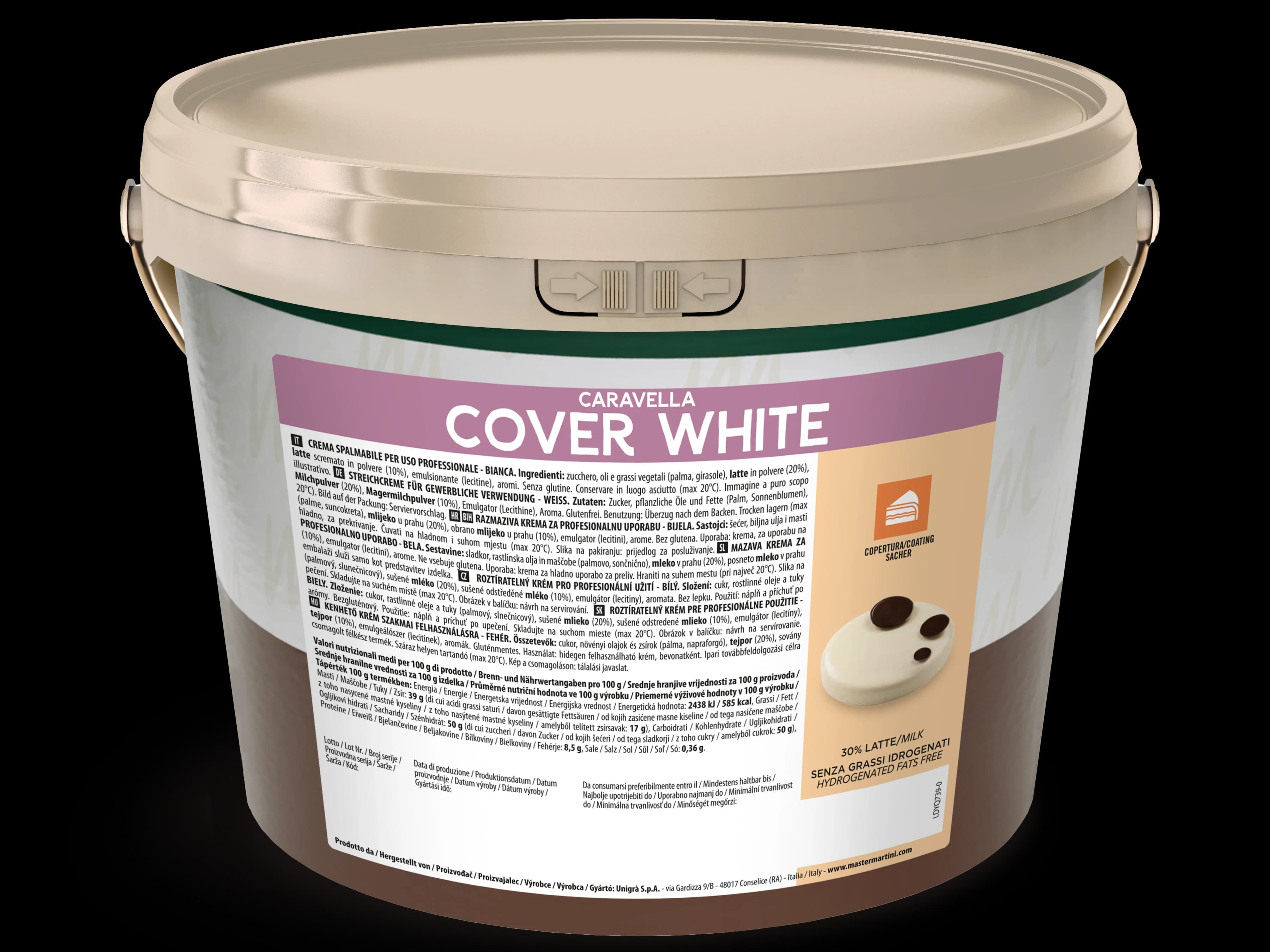 Caravella cover white 5kg