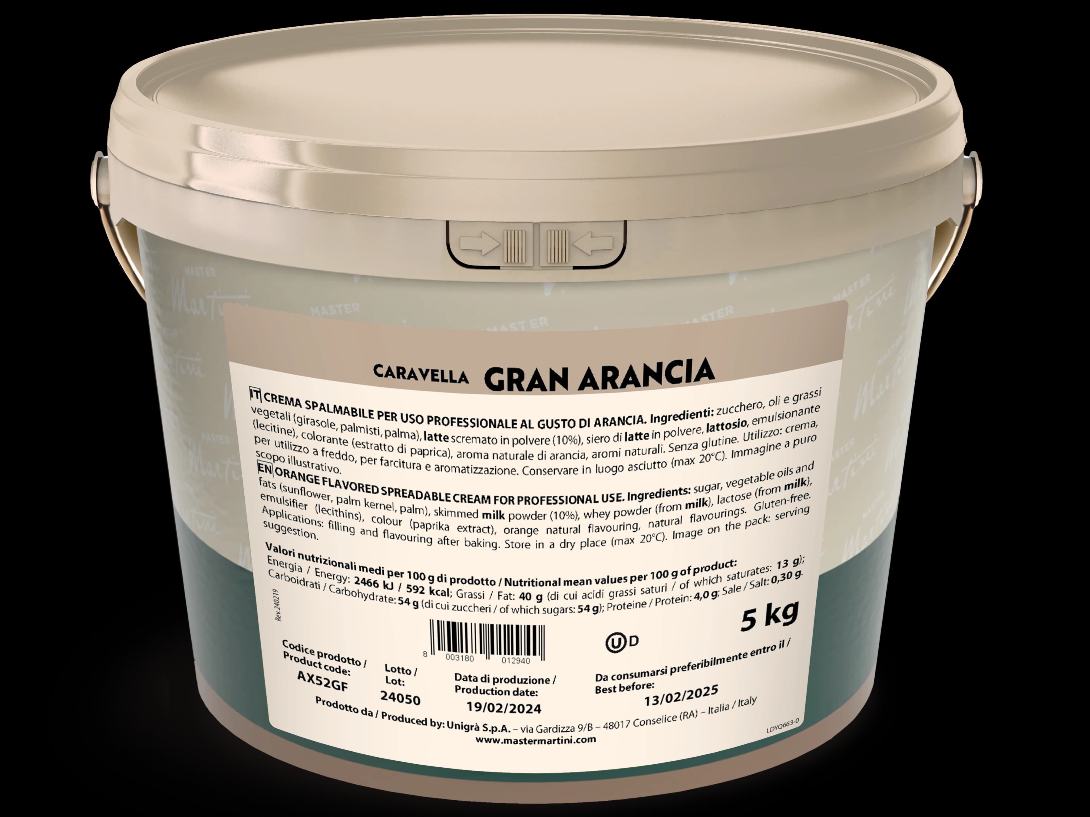 Caravella gran arancia bucket 5kg