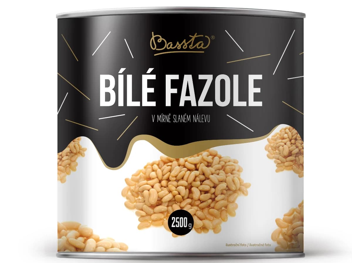 Fazole bílé 2500g