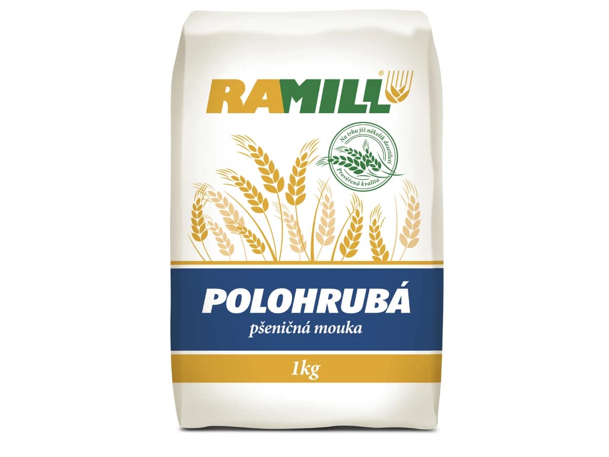 Pšeničná mouka polohrubá RAMILL 1kg