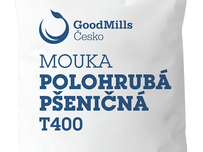 Pšeničná mouka polohrubá 25kg