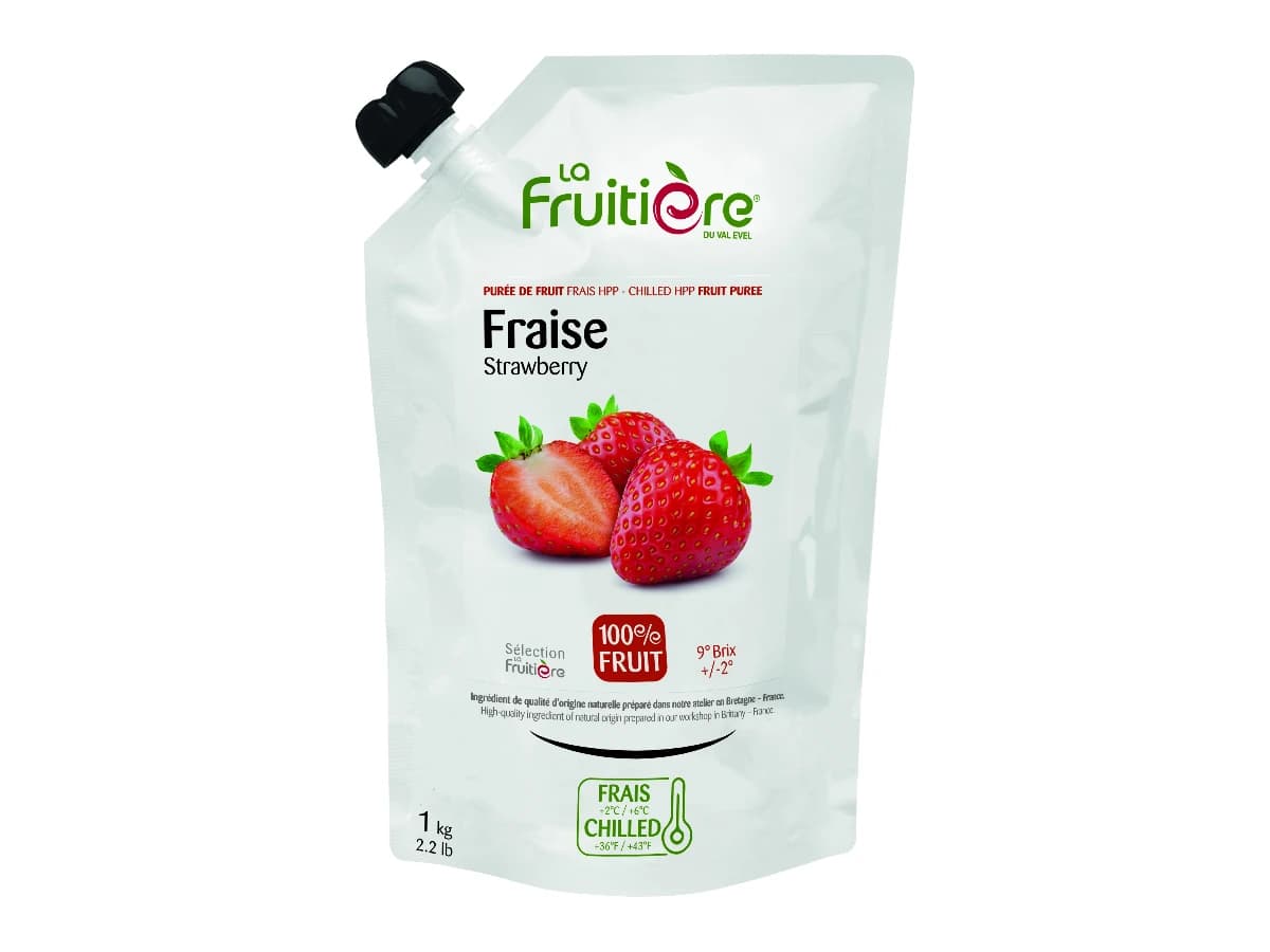 Jahodové pyré 100% 1kg