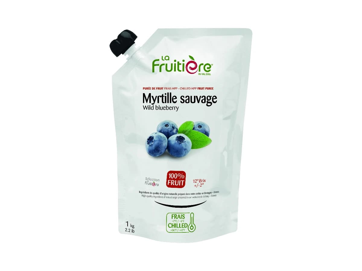 Borůvkové pyré 100% 1kg