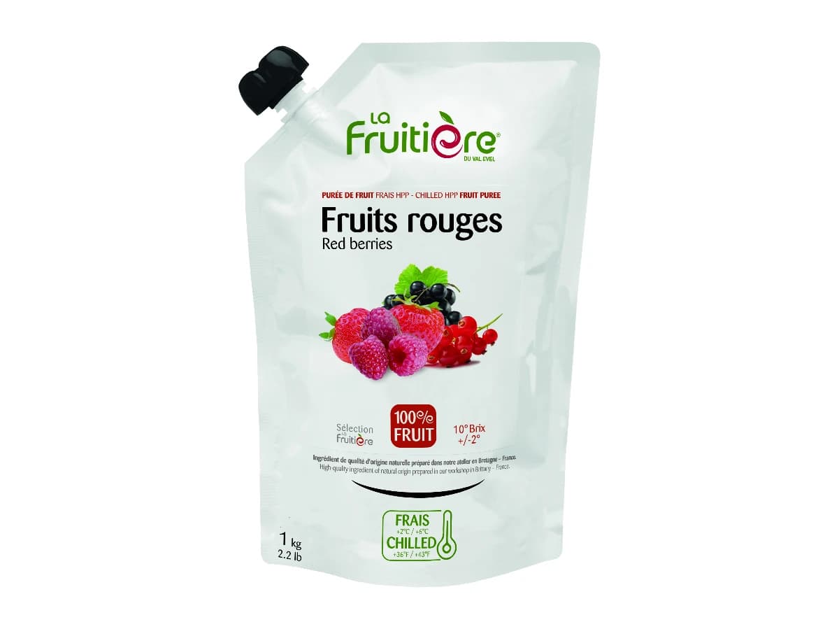 Červené ovoce pyré 1kg