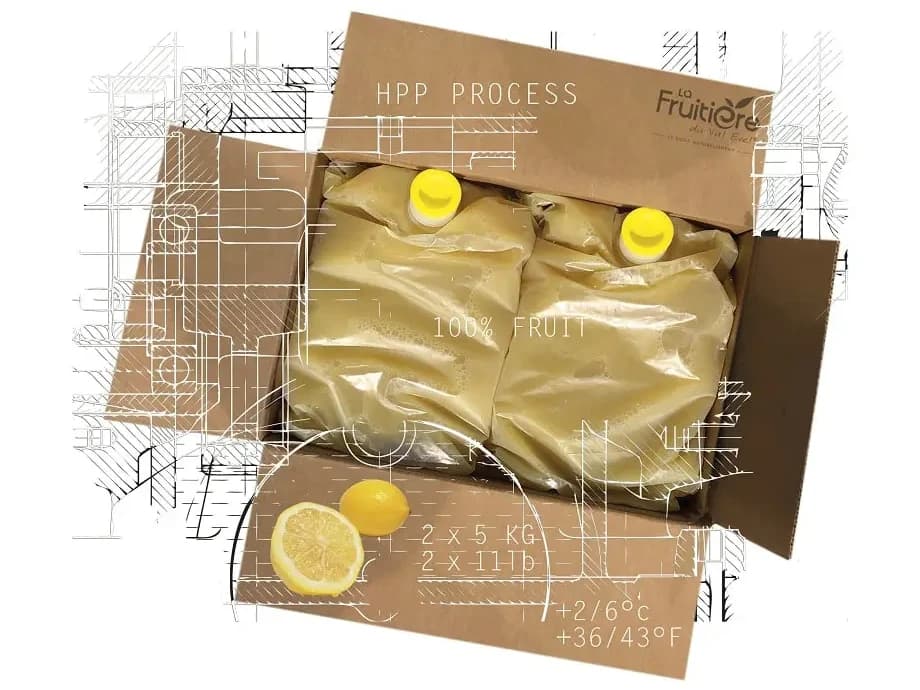 Pyré citron 100% 2x5kg