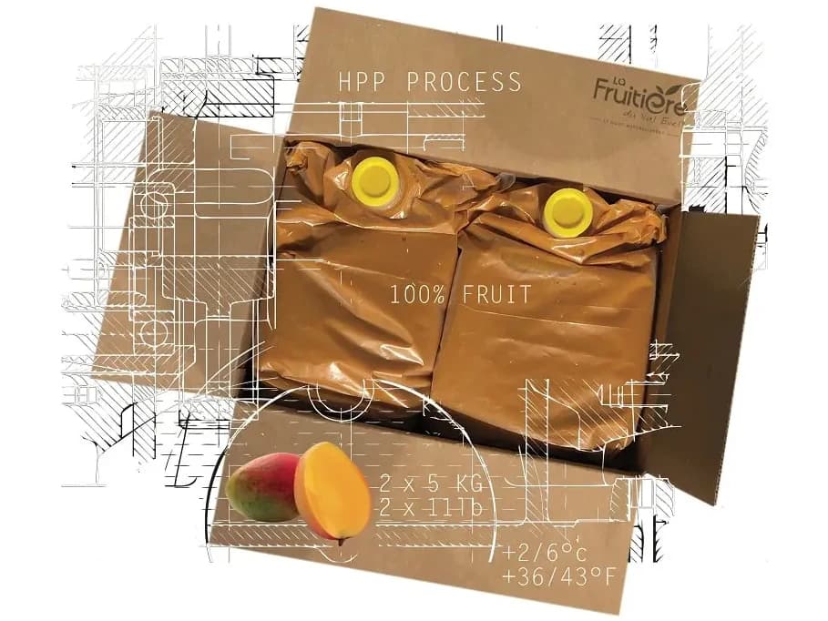 Pyré mango 100% 2x5kg