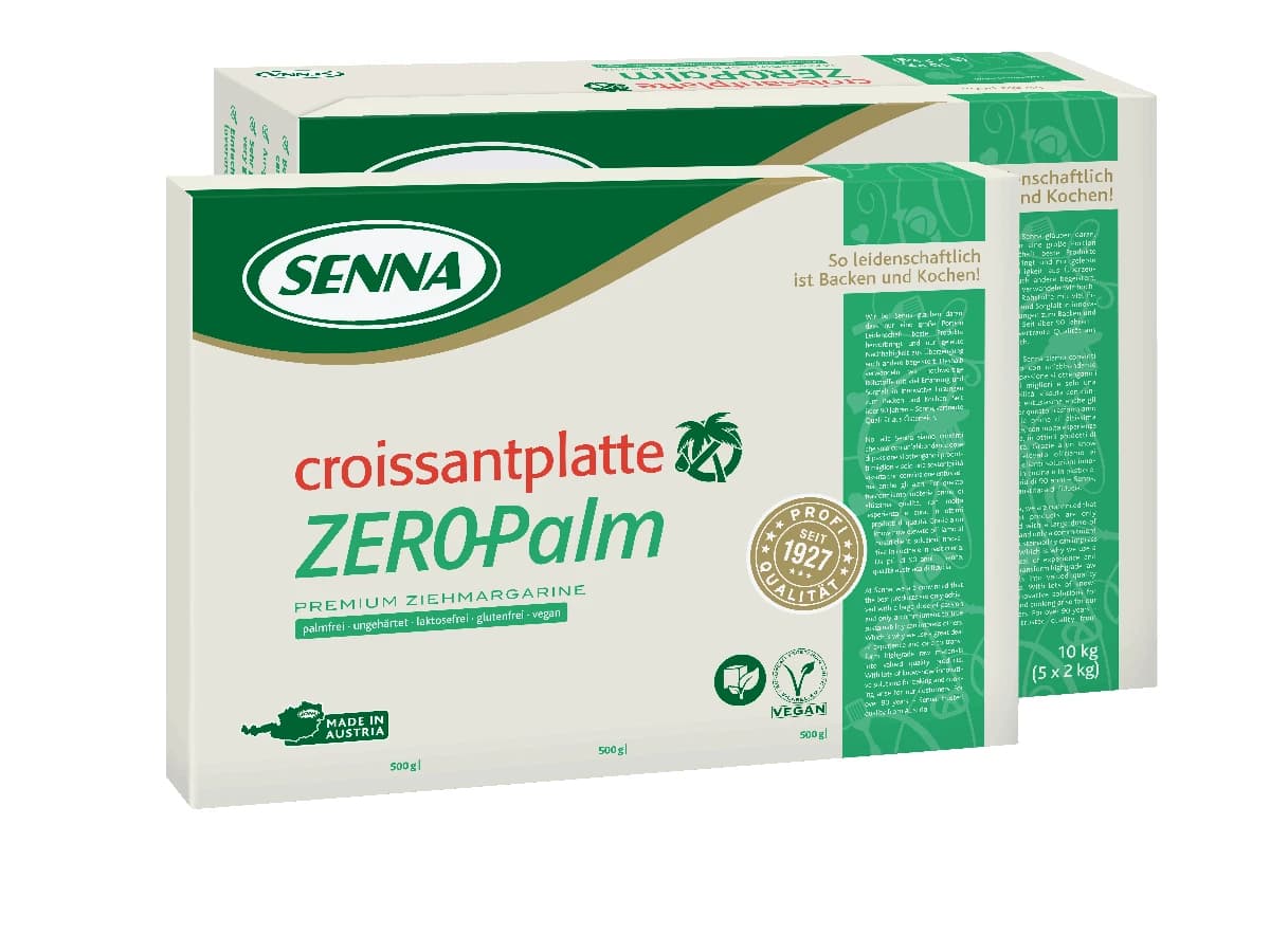 Senna zeropalm croisssantplatte 5x2kg