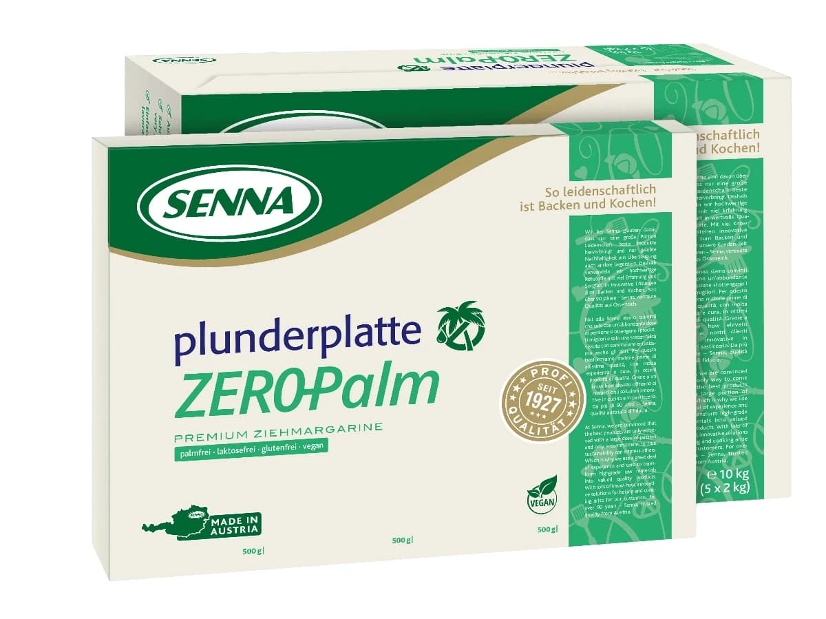 Senna plunderplatte ZERO palm 10kg