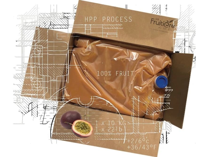 Pyré maracuja 100% 2x5kg