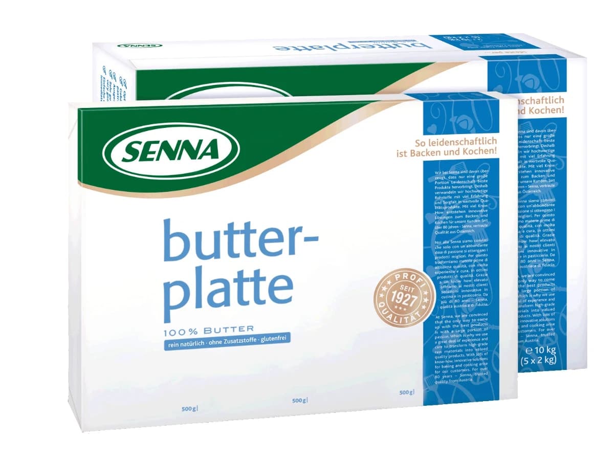 Senna butterplatte 5x2kg