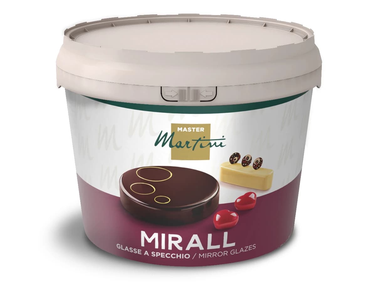 MIRALL zrcadlová poleva bílá čokoláda 3kg